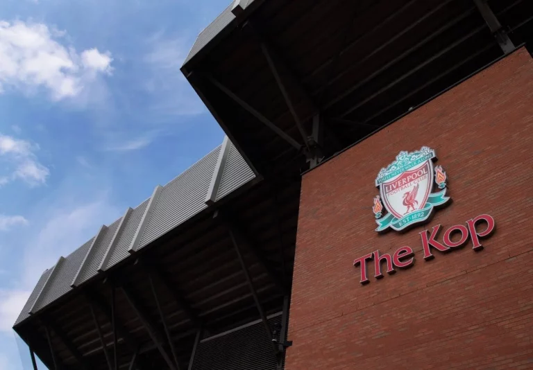 The Kop tribune Anfield Liverpool