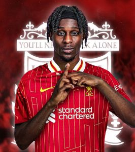 Liverpool trouve un accord pour le transfert de Jeremie Frimpong Jeremie Frimpong signe à Liverpool en provenance du Bayer Leverkusen