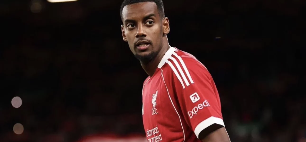 Alexander Isak de Liverpool à l’entraînement avant le match contre Chelsea en mai 2026